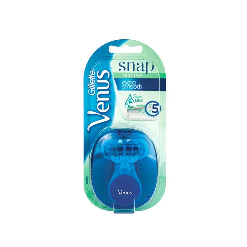 Gillette Venus Snap Sensitive Extra Smooth Razor - 5 Skin Elixir