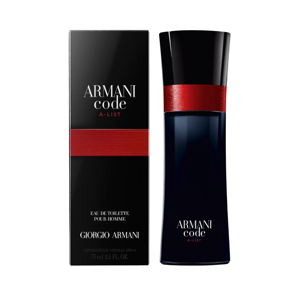 Giorgio Armani Armani Code A-List Pour Homme EDT Spray Men 75ml