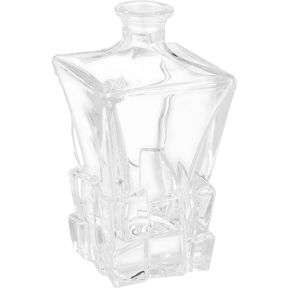 HF Jihlava Crack Decanter ,Lead Crystal One Size