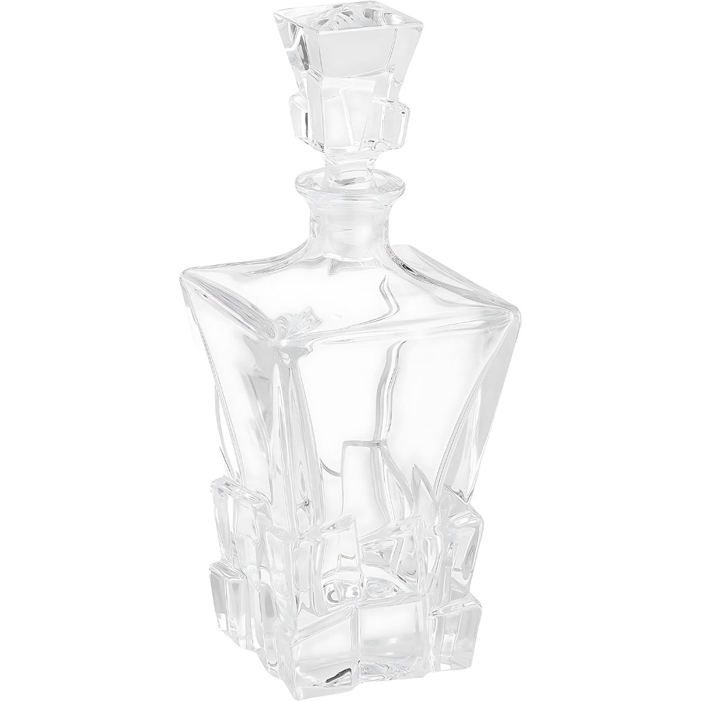 HF Jihlava Crack Decanter ,Lead Crystal One Size