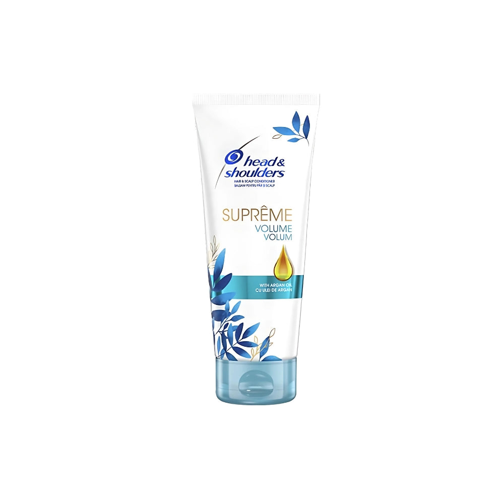 Head & Shoulders Supreme Volume Hair & Scalp Conditioner With Argan Oil 220ml