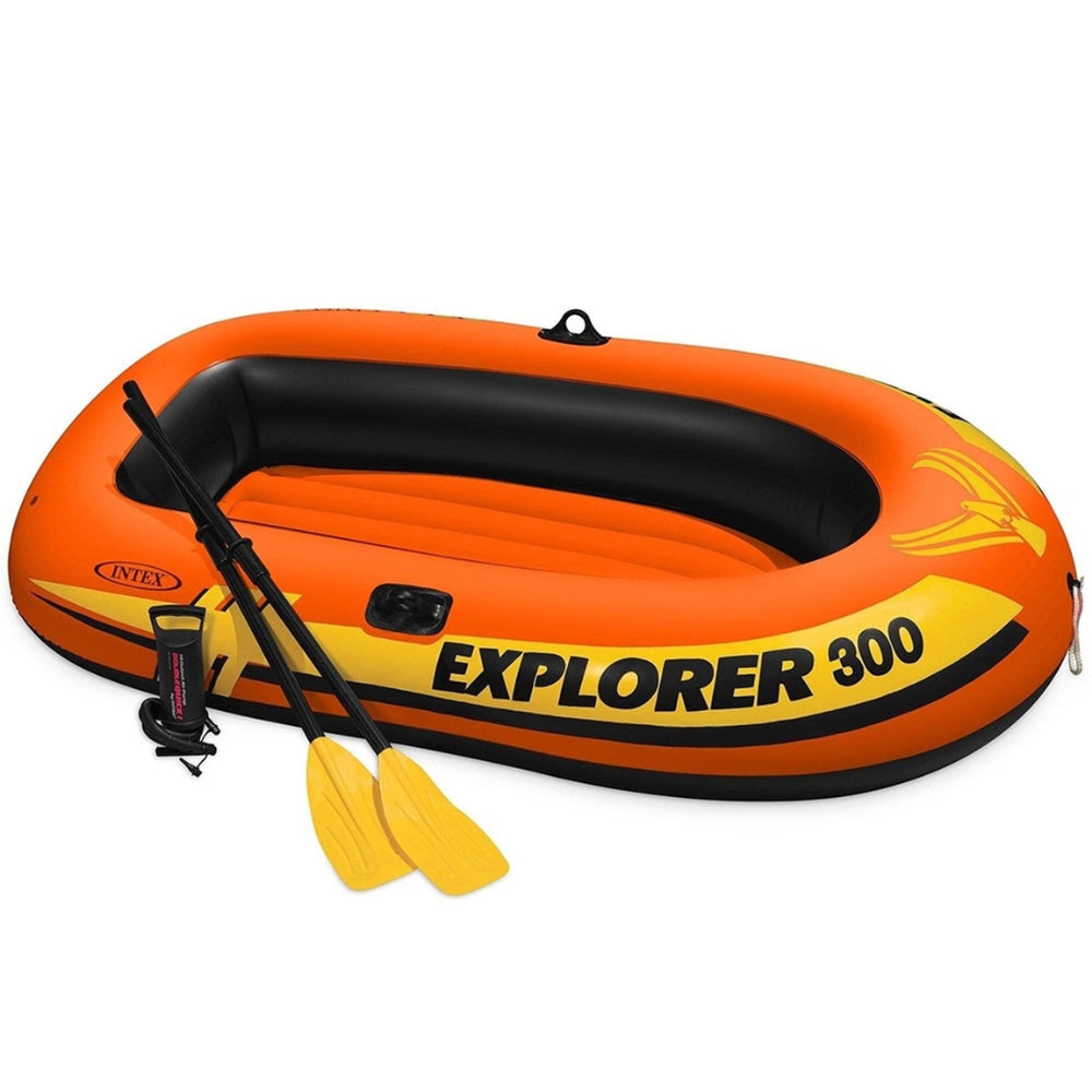 Intex #58332NP Pool Explorer 300 Boat Set With Pump 2.11x1.17x0.41M