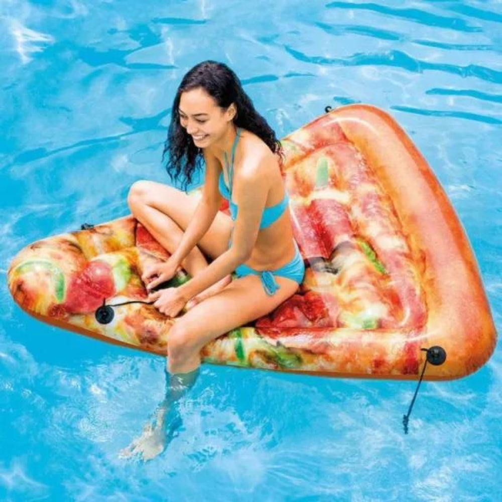 Intex #58752EU Pizza Slice Inflatable Floating Pool Mattress