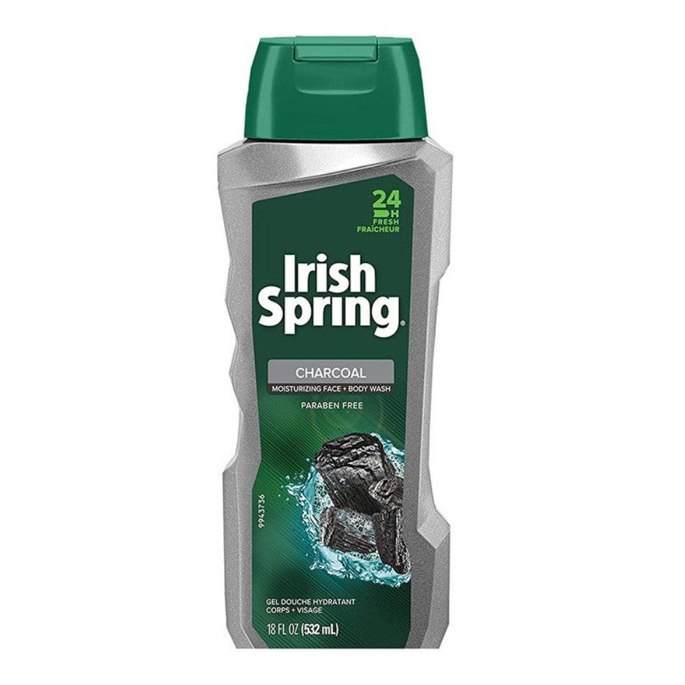 Irish Spring Charcoal Moisturizing Face & Body Wash