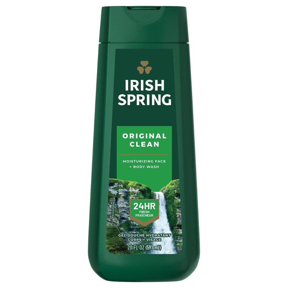 Irish Spring Original Clean Face And Body Wash For Men