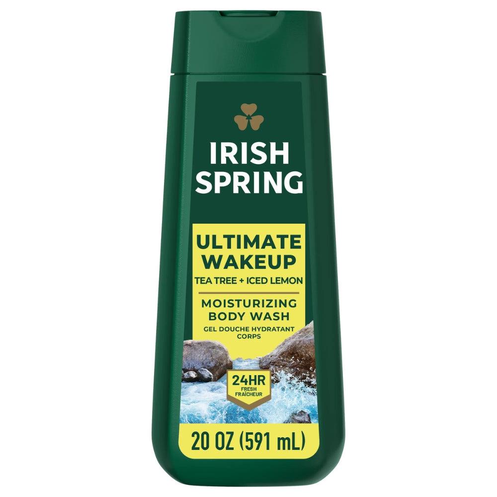 Irish Spring Ultimate Wakeup Scented Face And Body Wash For Men