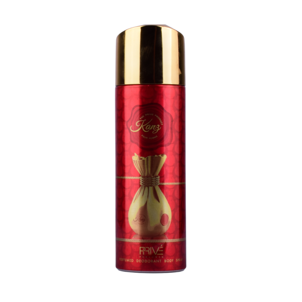 Kanz The Prive Product Perfume Deodorant Body Spray For Women 175ML
