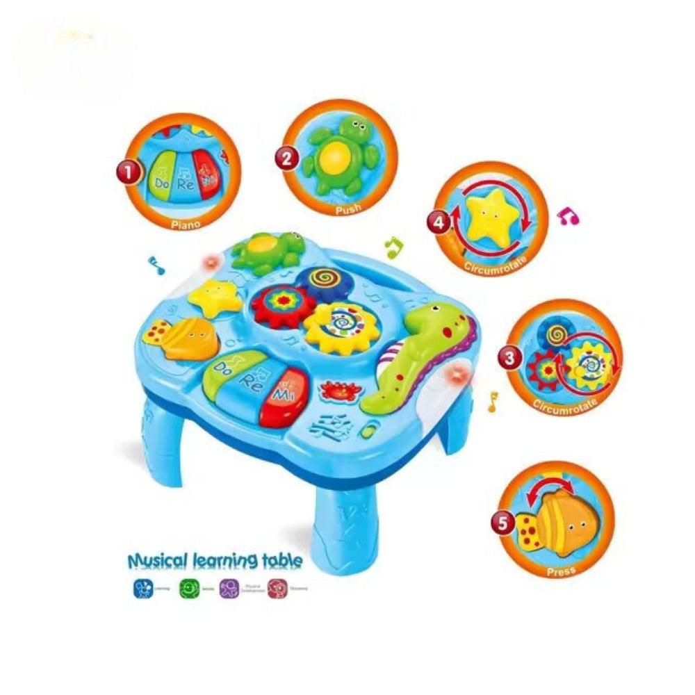 Kids Baby Toys Musical Learning Activity Table