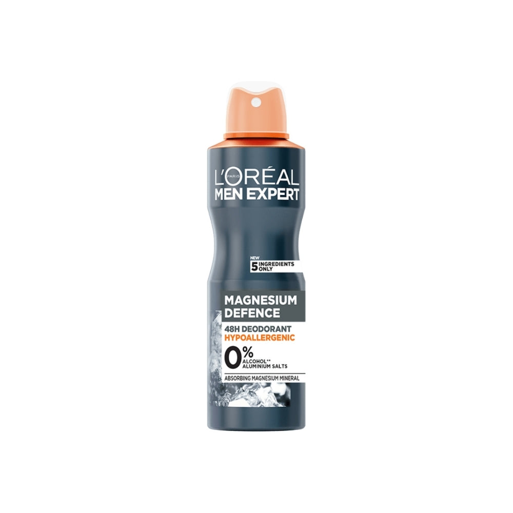 L'Oreal Men Expert Magnesium Defence Hypoallergenic 48H 150 Ml