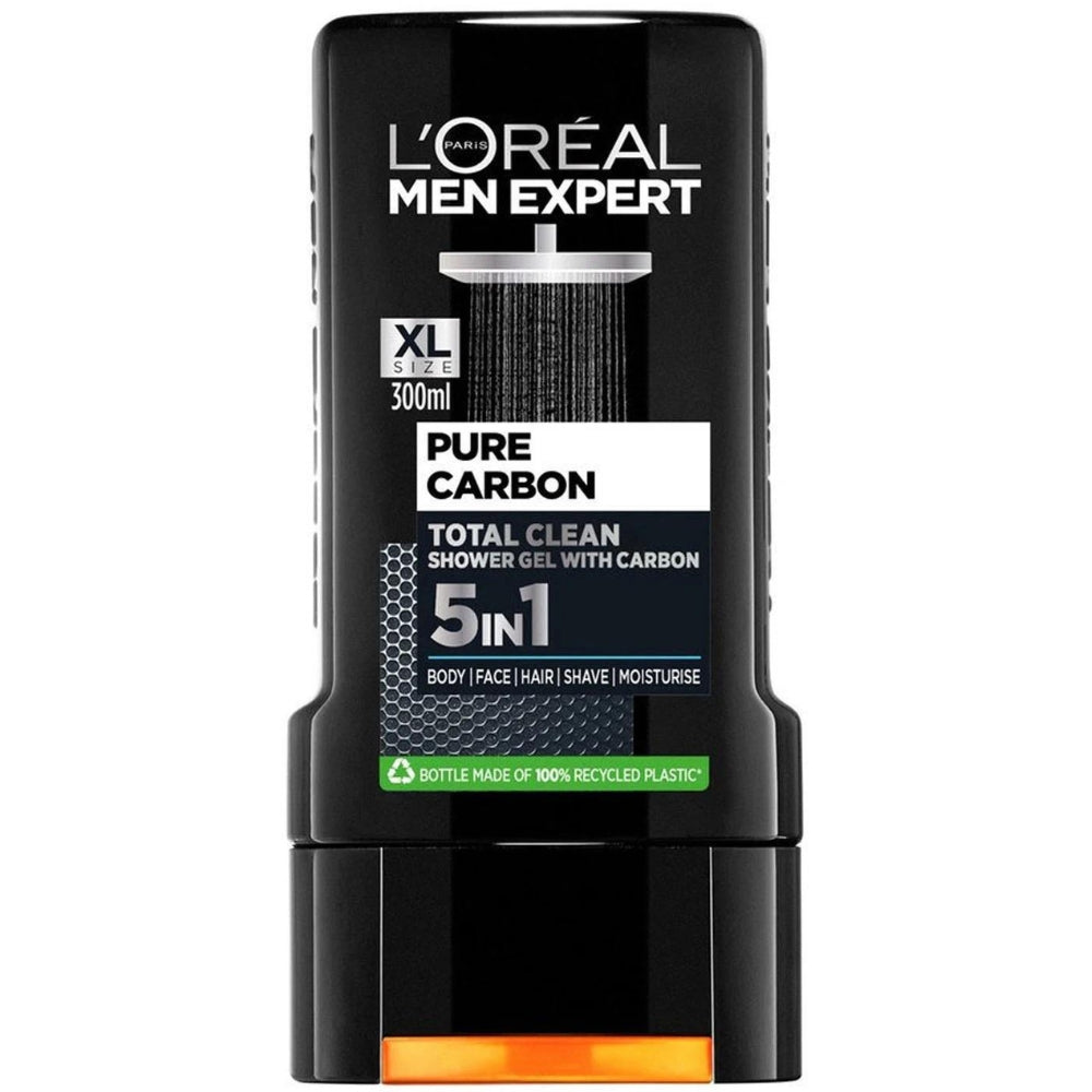 L'Oreal Men Expert Shower Gel 5in1 - Pure Carbon - Total Clean