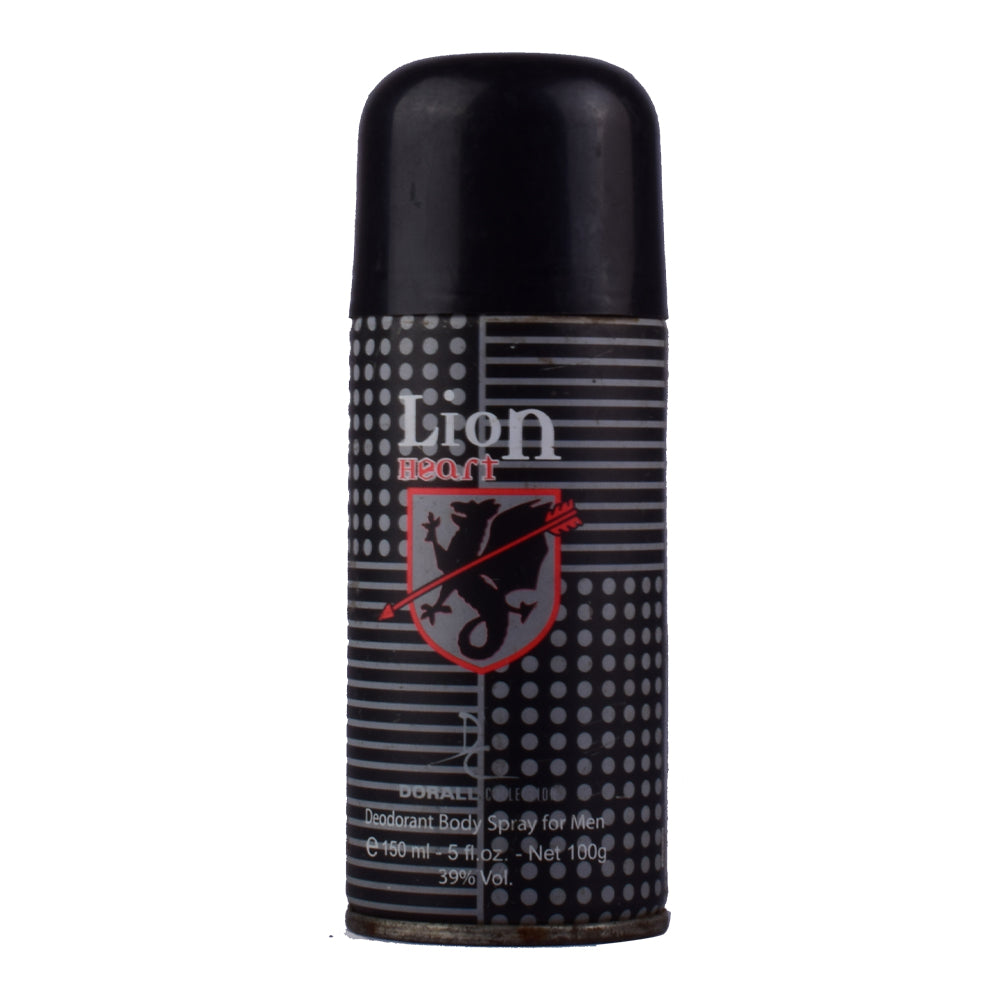 Lion Heart Deodorant Body Spray For Men 150ML