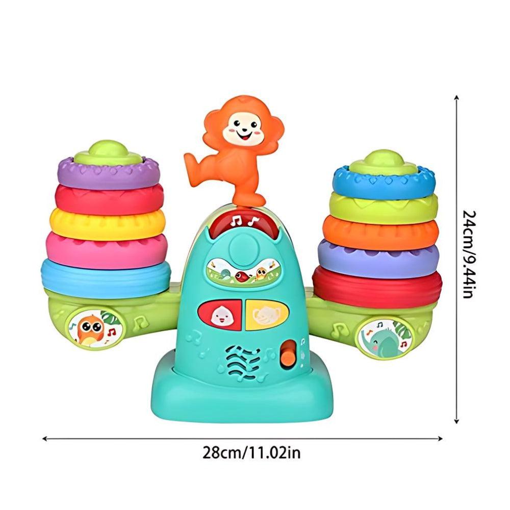 Little Buddy Balance Toy Rainbow Seesaw