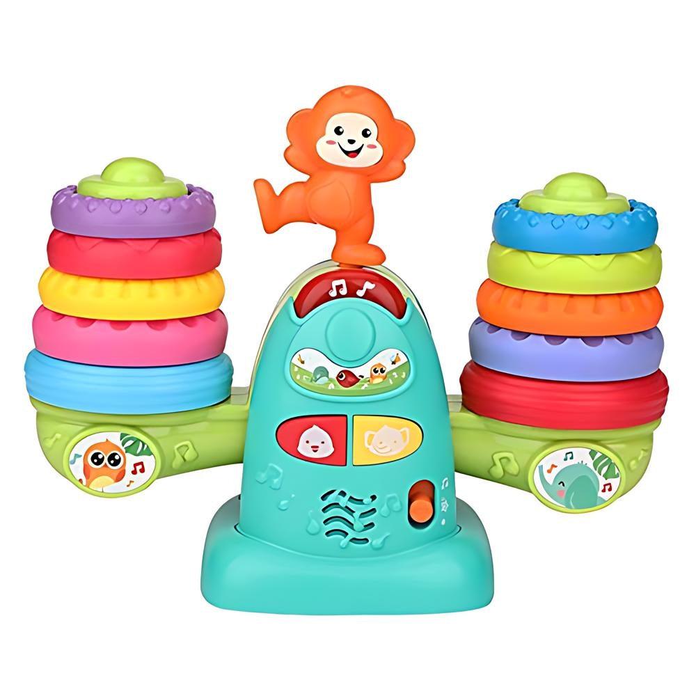 Little Buddy Balance Toy Rainbow Seesaw