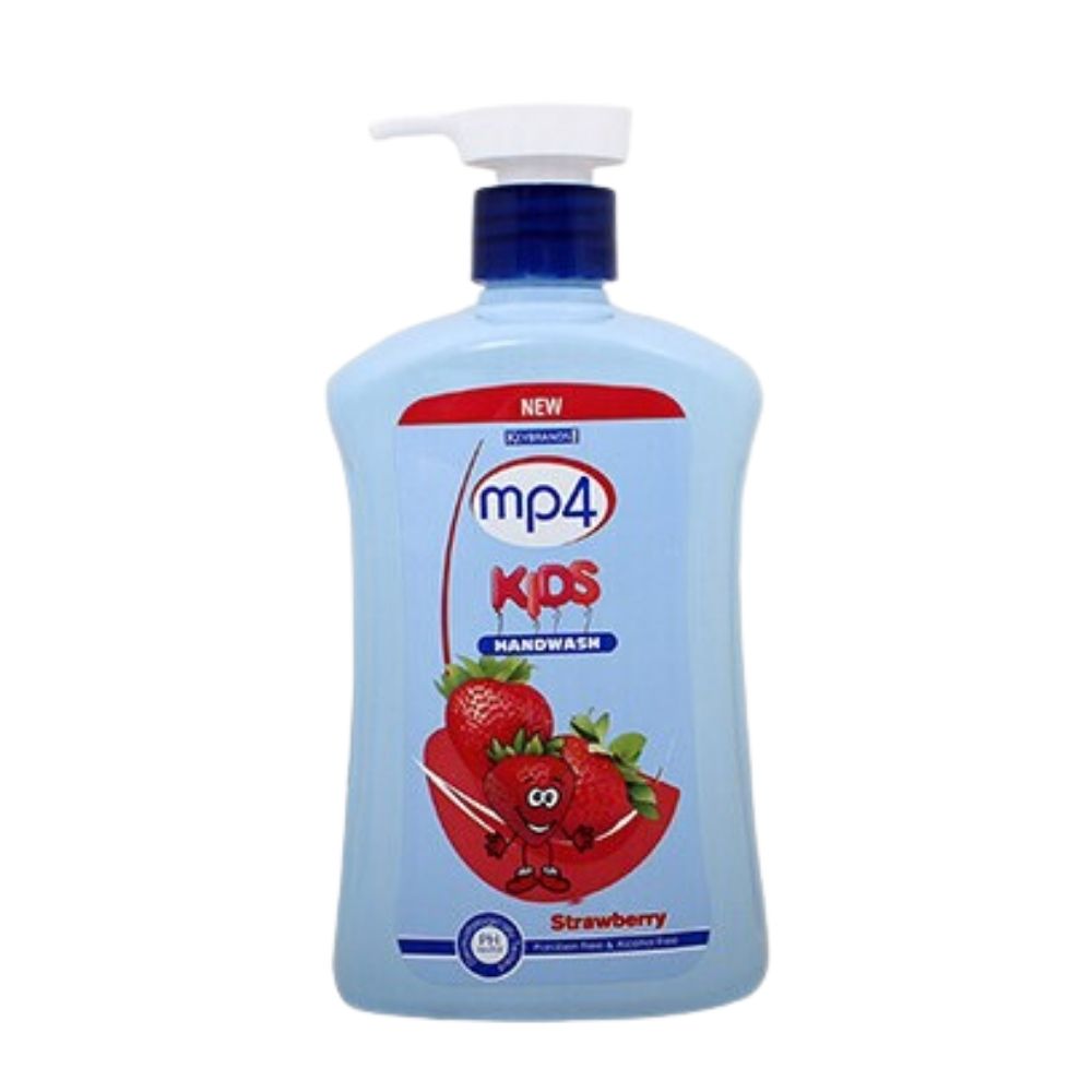 MP4 Liquid Soap Kids Handwash Strawberry 500ml
