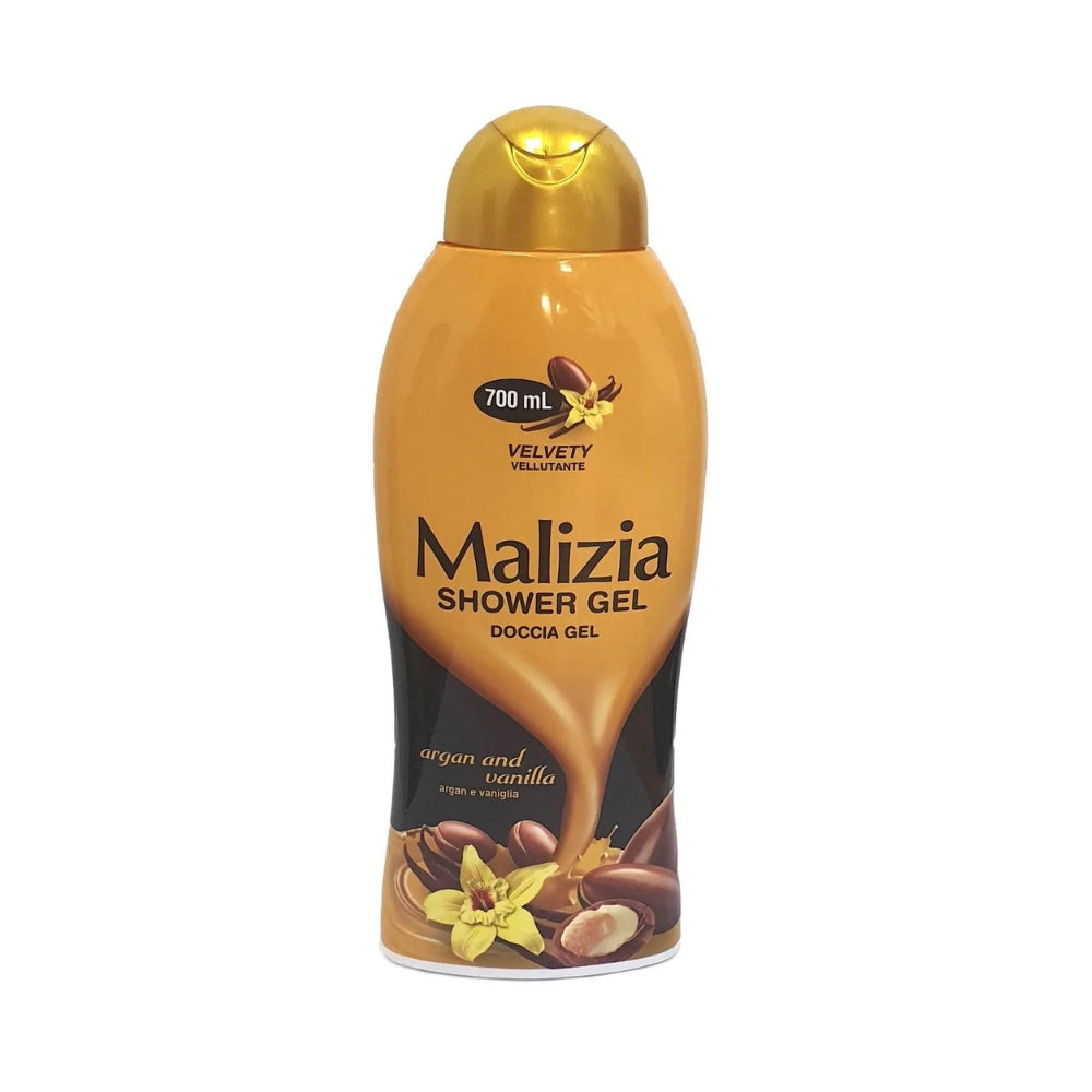 Malizia Shower Gel Argan And Vanilla 700ml