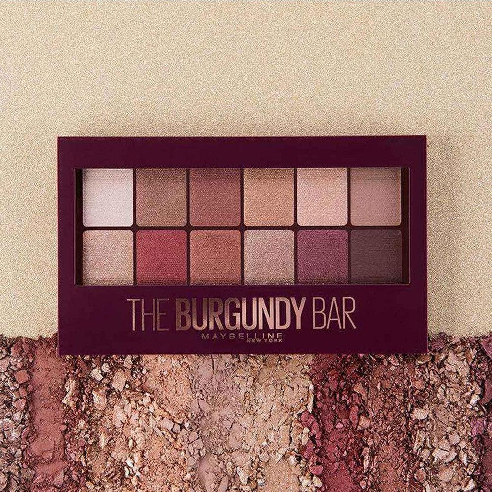 Maybelline EyeShadow Burgundy Bar Palette - 4