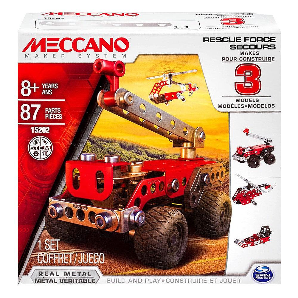 Meccano - Rescue Squad Secours - 3 In 1