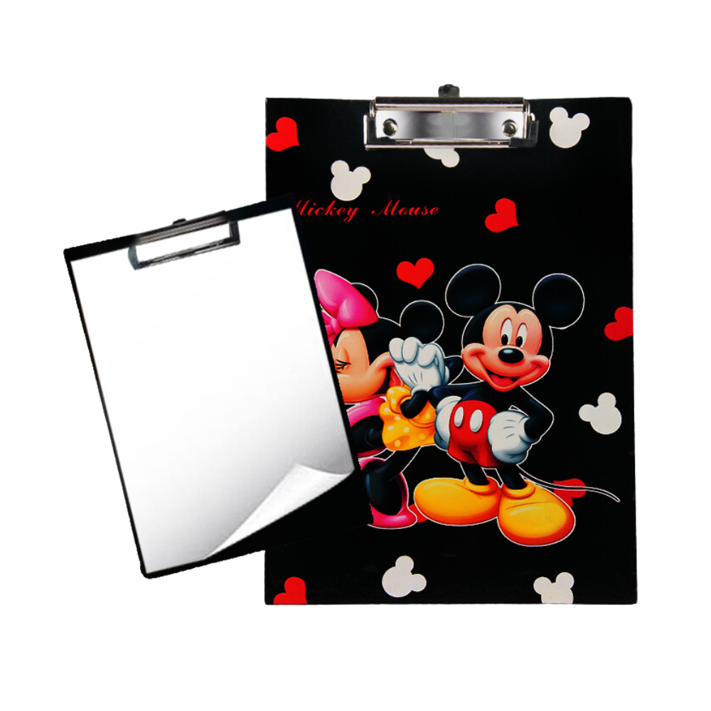 Micky Mouse R Cartoon Clipboard Exam Pad//Writing Pad A4