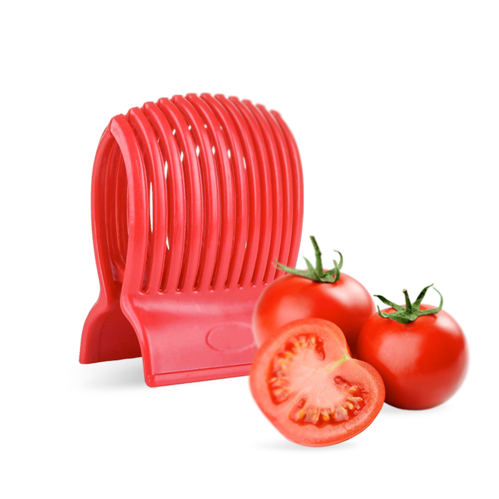 Multi Use Tomato Slicer Holder Potatoes Round Fruits Vegetables Tools