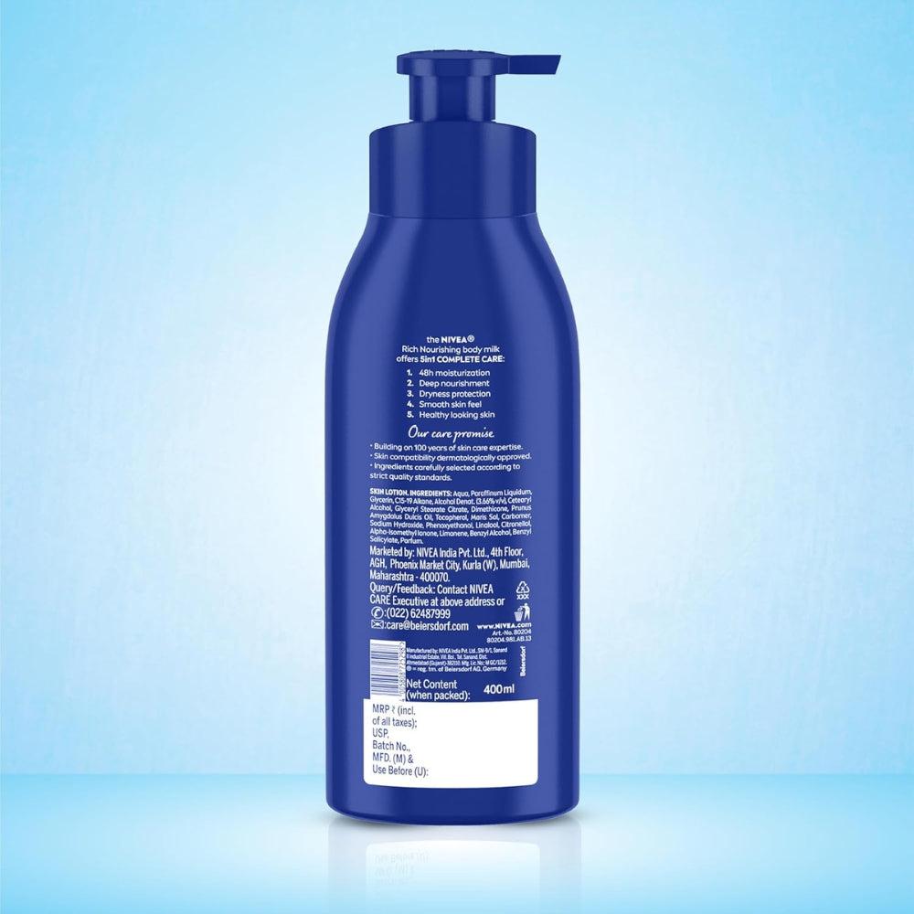 NIVEA Nourishing Body Milk 400ml Body Lotion