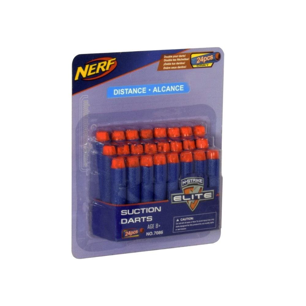 Nerf Distance Alcance Suction Darts 24PCS NO.7086