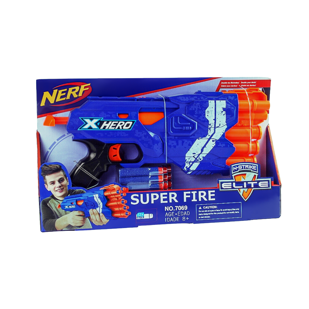 Nerf Super Fire/ N-Strike Elite-No.7069