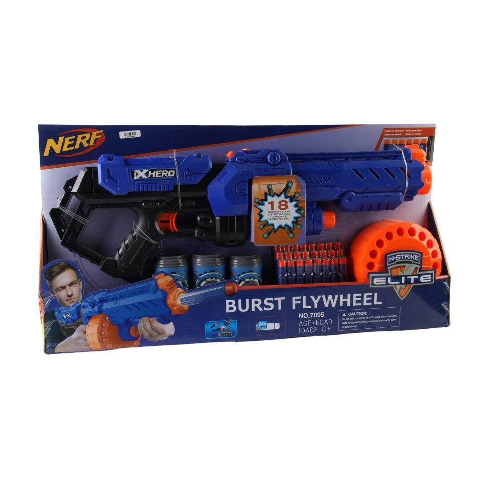 Nerf X Hero N-Stike Elite ,Burst Flywheel 24x Elite ,No.7095