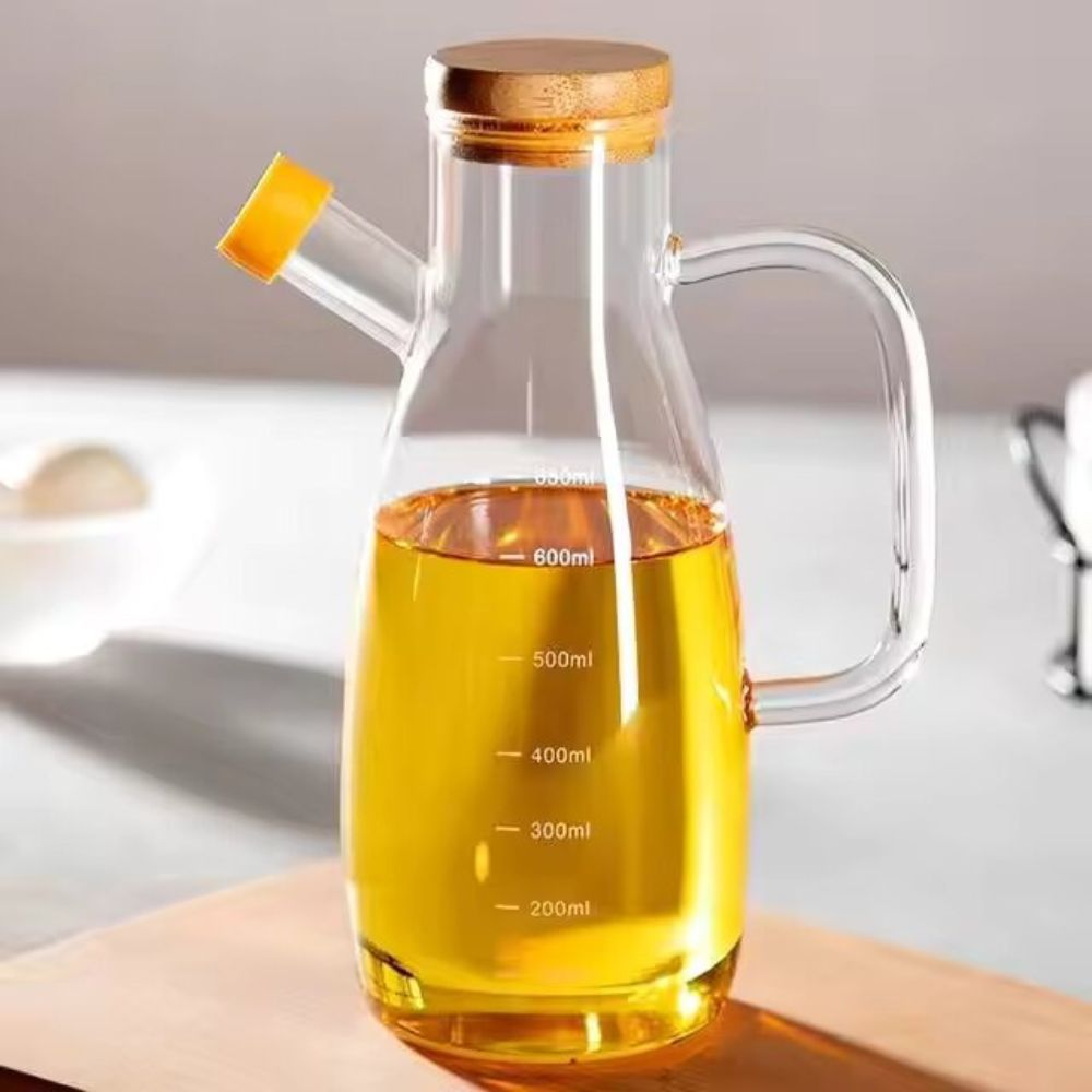 Olive Oil Vinegar Set Glass Bottle