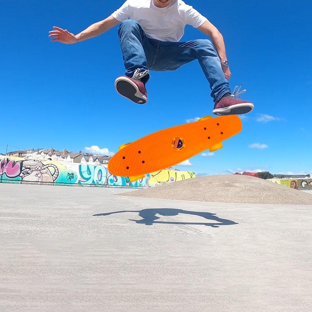 Orange Skateboard 55X15CM