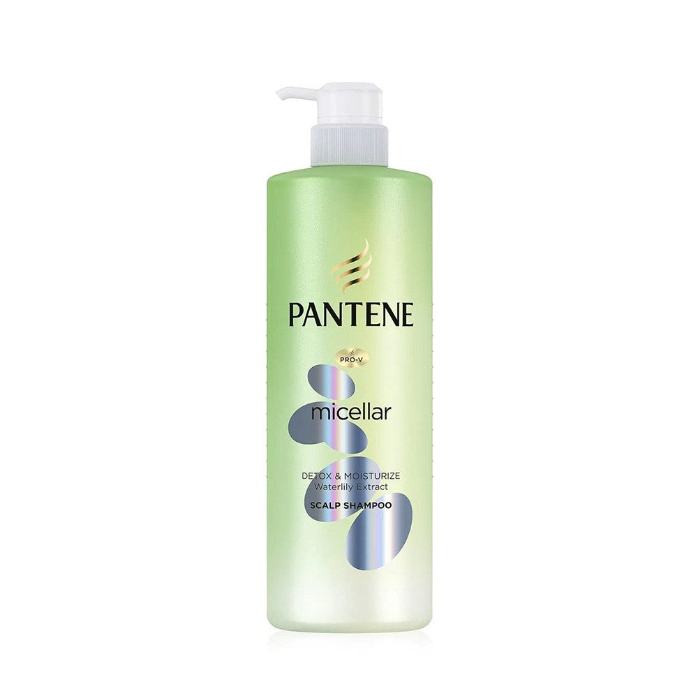 Pantene Micellar Detox & Moisturize Waterlily Extract Scalp Shampoo