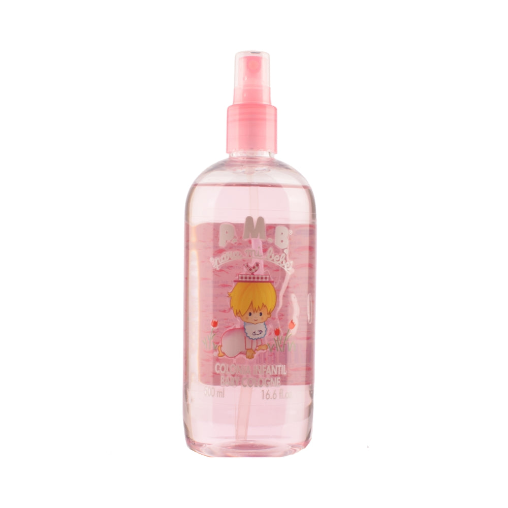 Para Mi Bebe, Colonia Infantil Baby Cologne Pink Spray for Grils 250,500 ml
