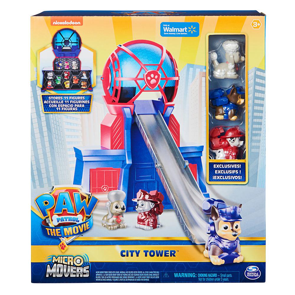 Paw Patrol - Micro Movers City Tower Stores 11 Figures