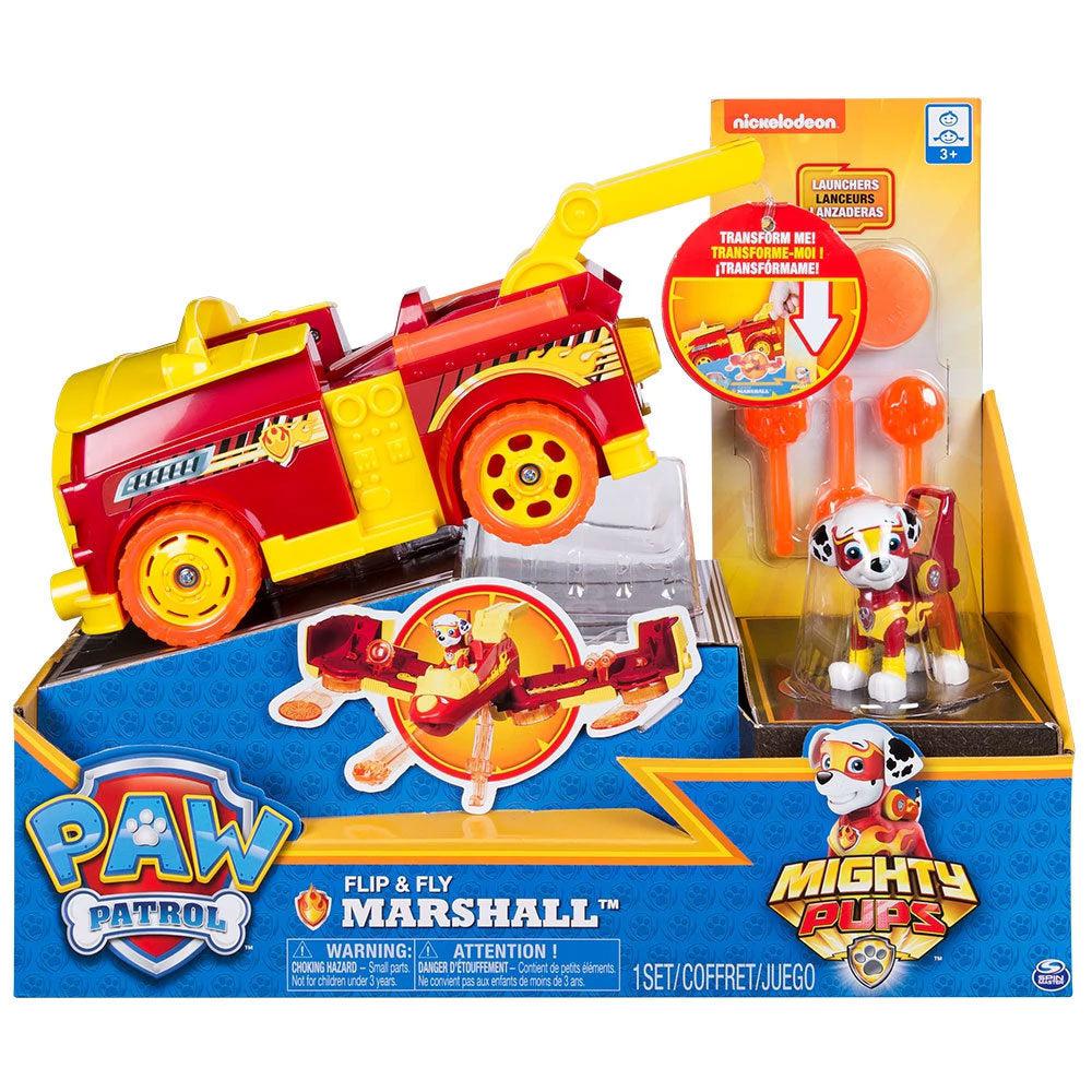 Paw Patrol - Mighty Pups Launchers Flip & Fly Marshall