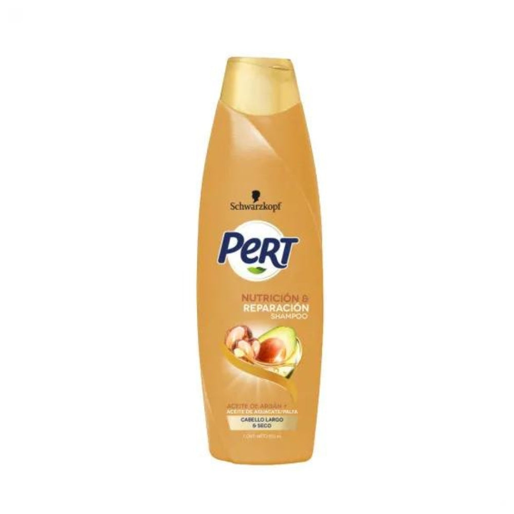 Pert Nourish & Repair Shampoo With Avocado & Argan Oil For Long & Dry Hair - 650 ml
