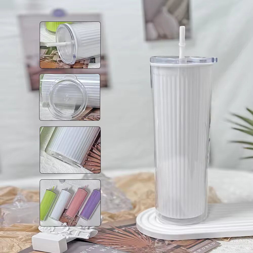 Plastic Cups With Straw Gift Cups