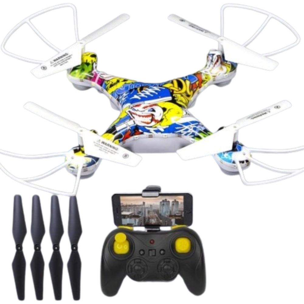 RC Quadcopter Drone D12 Colorful RV Remote Control Flying Drone