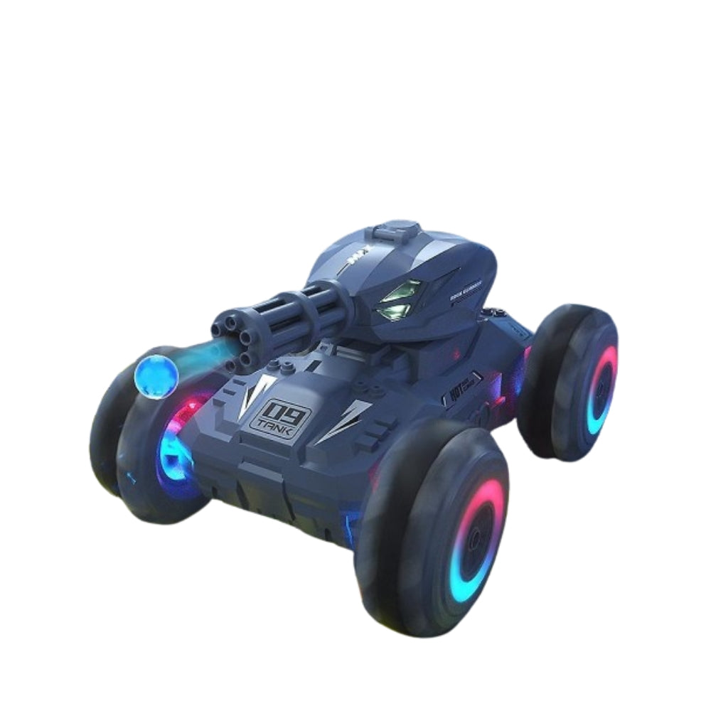 Remote Control RC Tank Car Toy 1 Button Spray OD - 2.4G Wireless