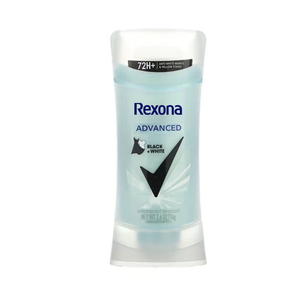 Rexona Advanced, 72 Hour MotionSense, Antiperspirant Deodorant, Black and White(74 g)