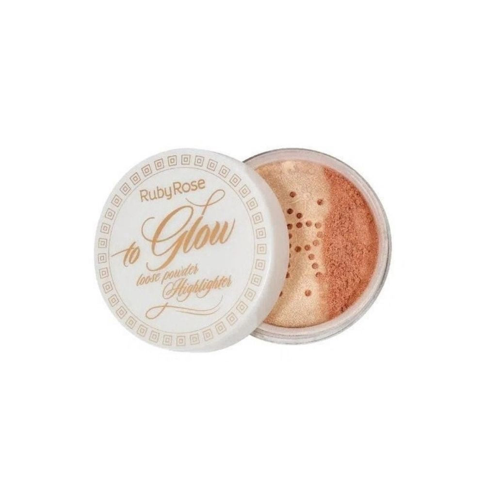 Ruby Rose Bronze To Glow Gold Highlighting Powder