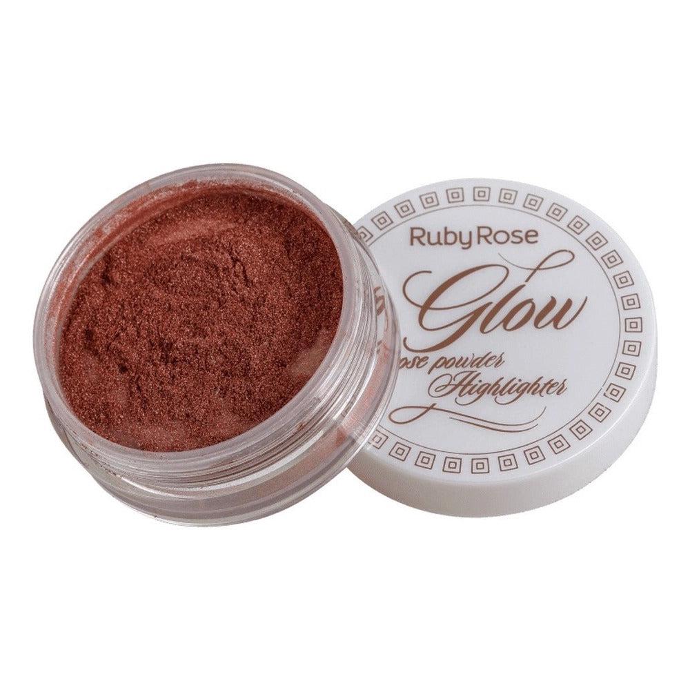 Ruby Rose Bronze To Glow Gold Highlighting Powder