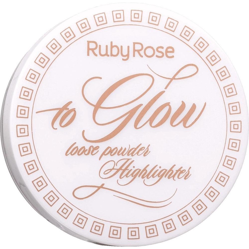 Ruby Rose Bronze To Glow Gold Highlighting Powder
