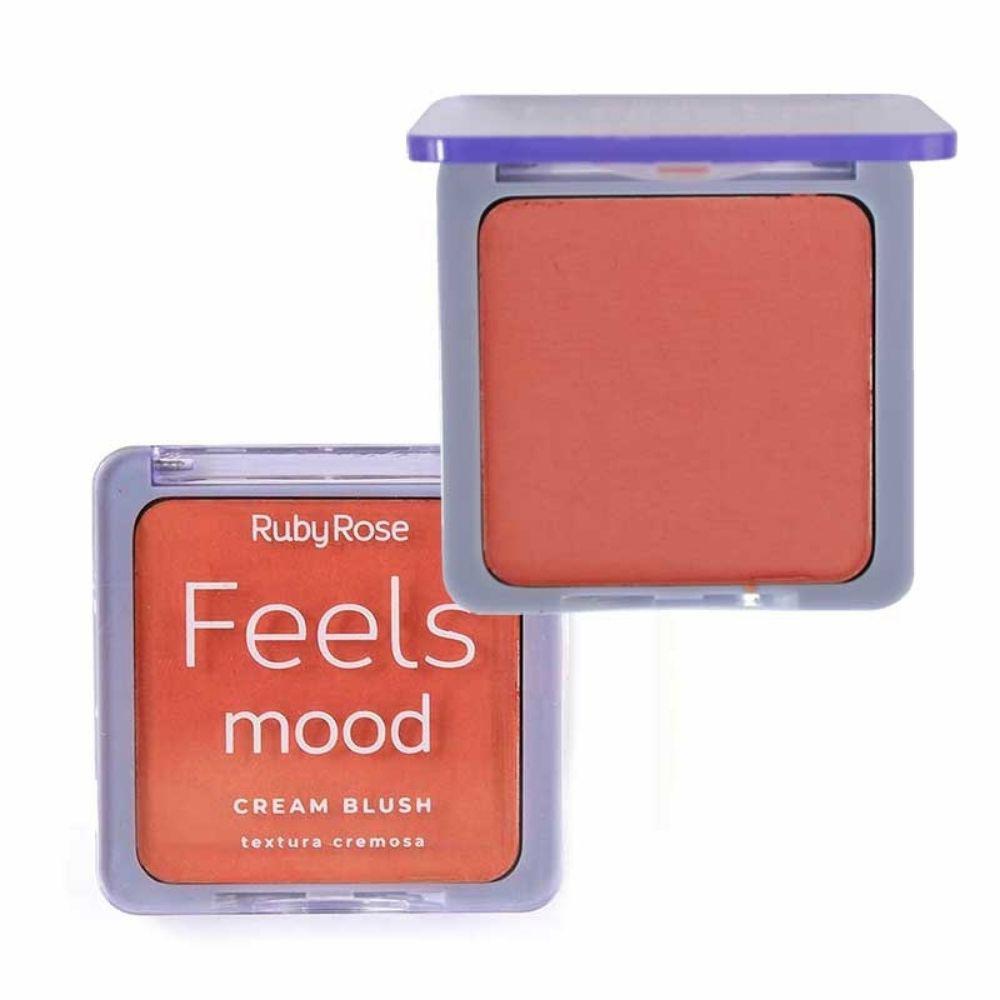 Ruby Rose Feels Mood Cream Blush Texture B120 Pink Flush