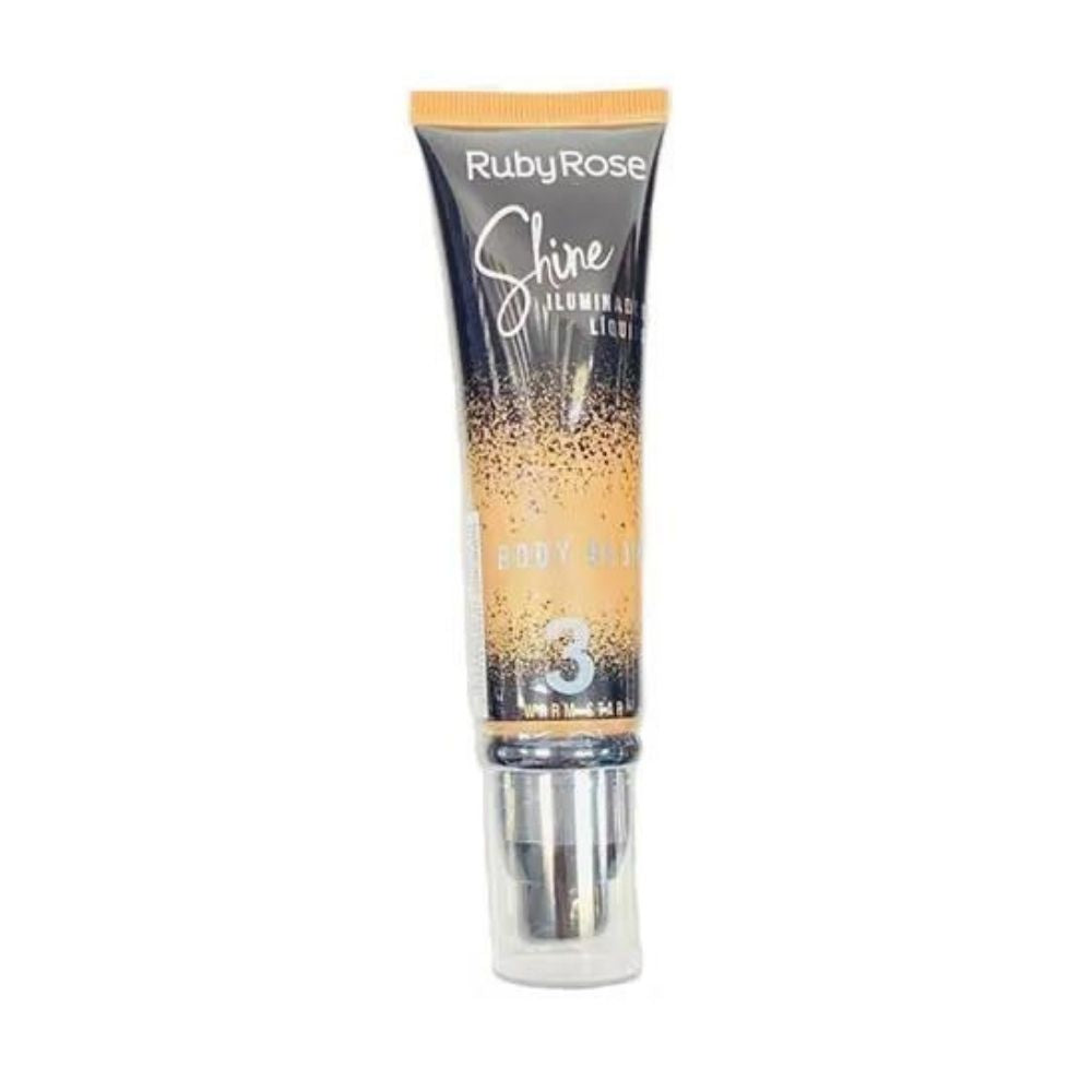 Ruby Rose Shine Iluminador Liquid Body Glow