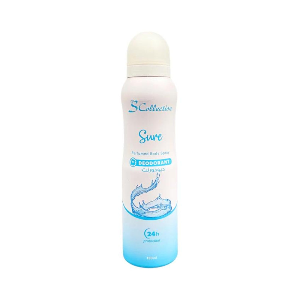 S Collection Sure Deodorant Body Mist, 150ml