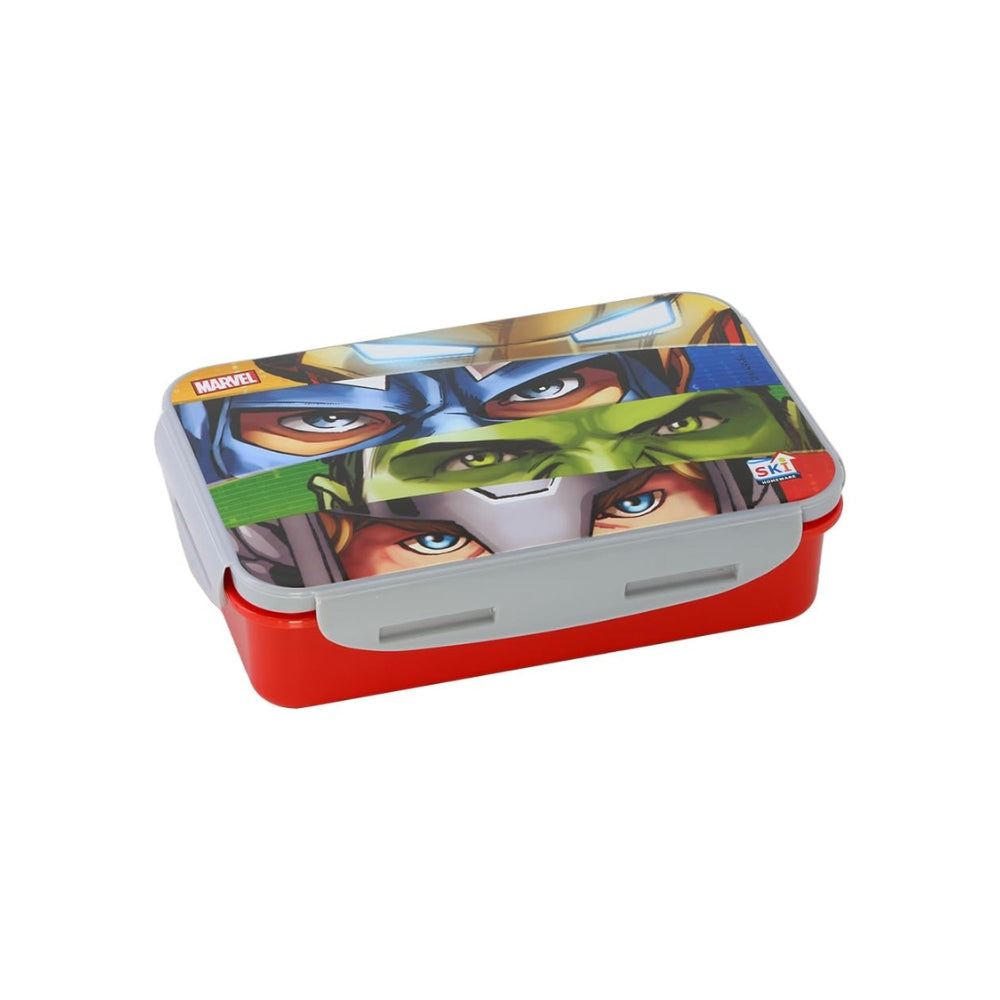 SKi Homeware Lock & Seal Disney Lunch Box for Kids -800Ml Avenger 2