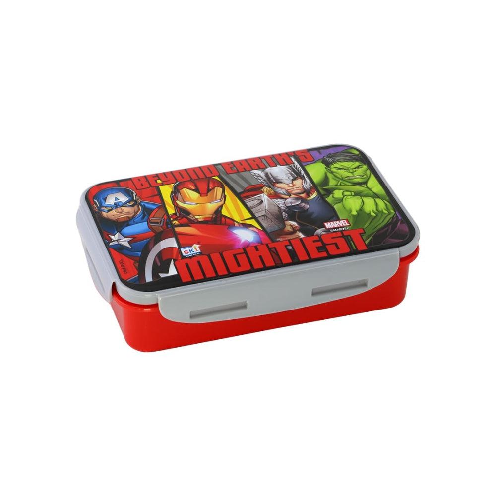 SKi Homeware Lock & Seal Disney Lunch Box for Kids -800Ml Avenger 3