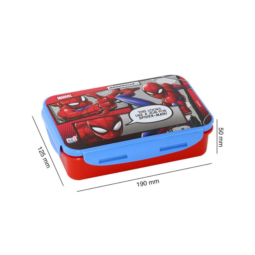 SKi Homeware Lock & Seal Disney Lunch Box for Kids -800Ml Spiderman 2