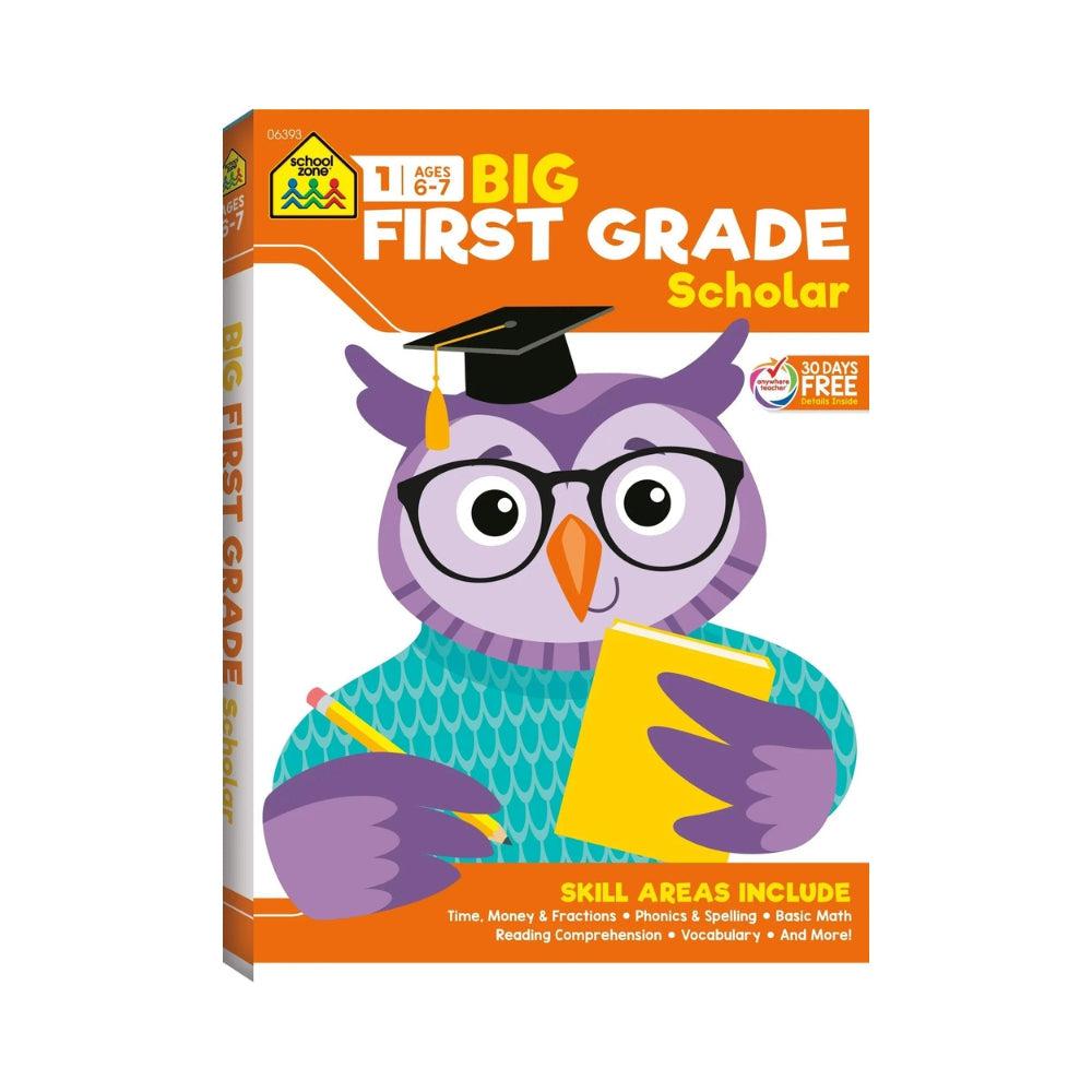 School Zone Big First Grade Scholar Workbook