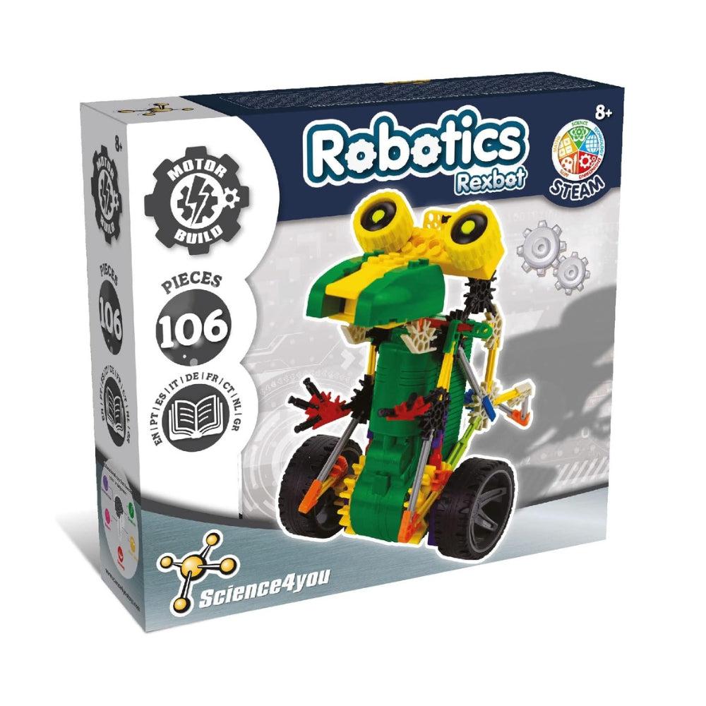 Science 4 You 80002227 - Robotics Robotics Rexbot - Toy For Children From 8 years, Multicolor