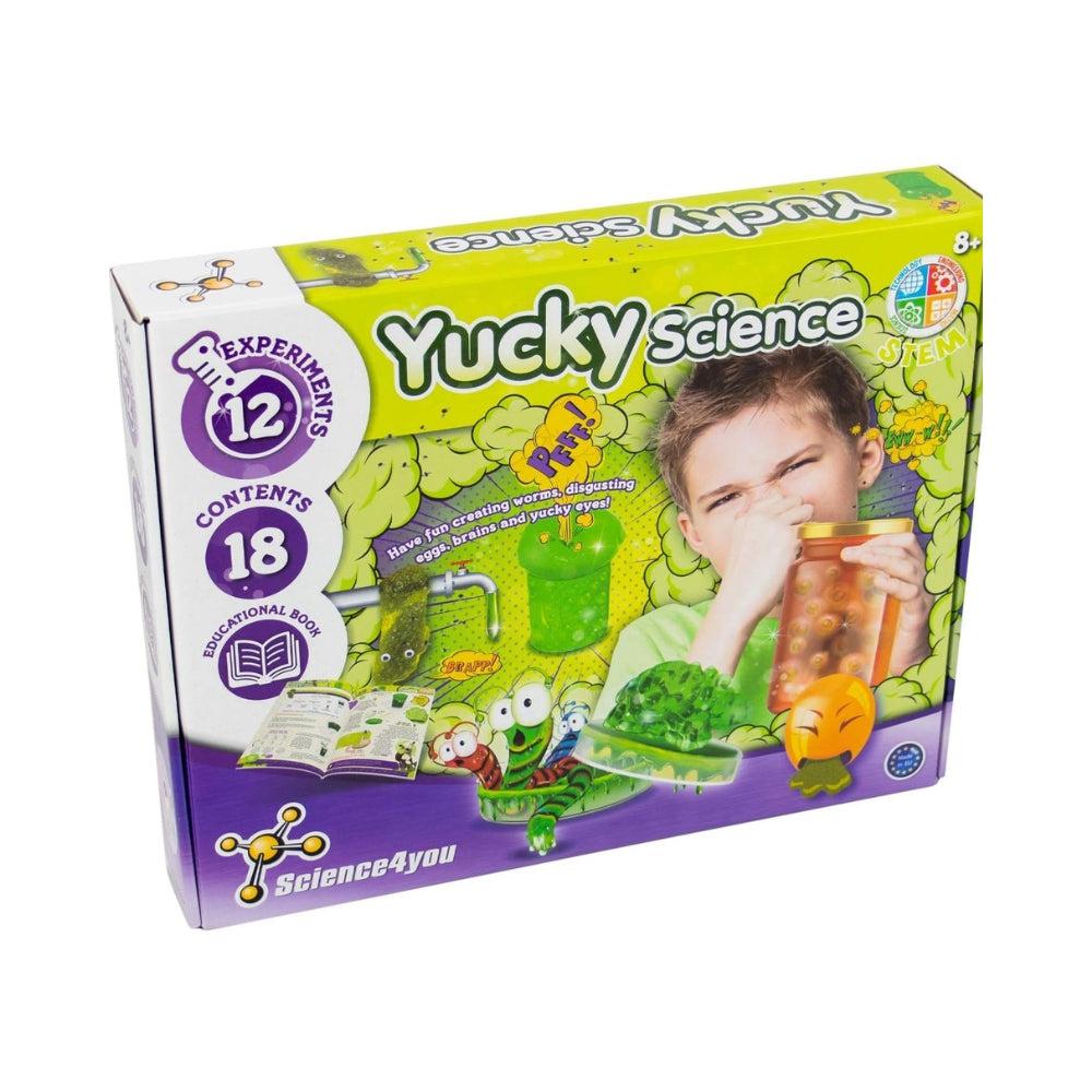 Science 4 You - DOM Yucky Science, Childrens Stem Educational Science Kit For Kids Aged 8+, Multi-Colour